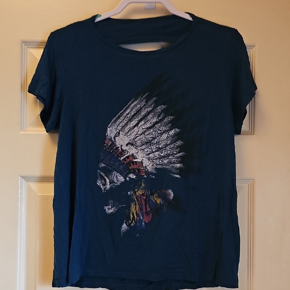 Navy Graphic Short Sleeve Tee